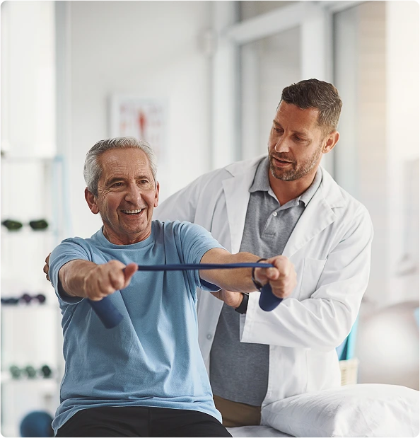 Components of Physical Rehabilitation Banner